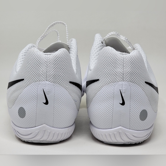 Nike Rival Track & Field Spikes Shoes DC8749-100 White Black Men’s Size 13 New